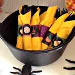 Halloween: portatovaglioli fai da te