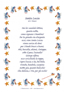 Poesie per Santa Lucia