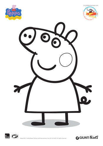 Disegni Da Colorare Di Peppa Pig Filastrocche It