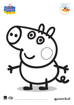 Disegni da colorare di Peppa Pig