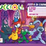 Inviti con i Cuccioli per Carnevale