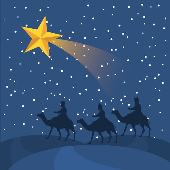 Canzone La Stella Di Natale.Le Piu Belle Poesie Su Epifania Re Magi E Stella Cometa Natale Su Filastrocche It