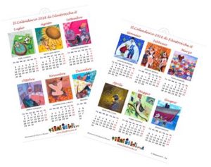 Calendario 2025 Semestrale Illustrato