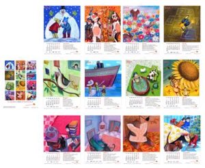 Calendario 2025 Illustrato