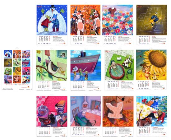 Calendario 21 Illustrato Gratuito E Fai Da Te Offerto Da Filastrocche It