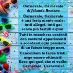 Poesie di Carnevale per bambini