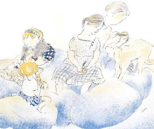 Il volo della famiglia Knitter