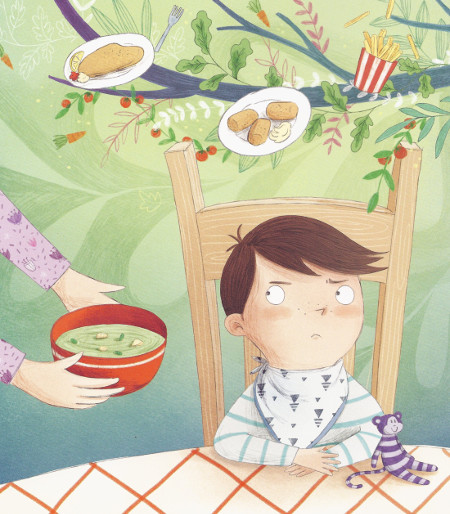 Non voglio la pappa!