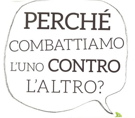 Lucertole verdi e rettangoli rossi