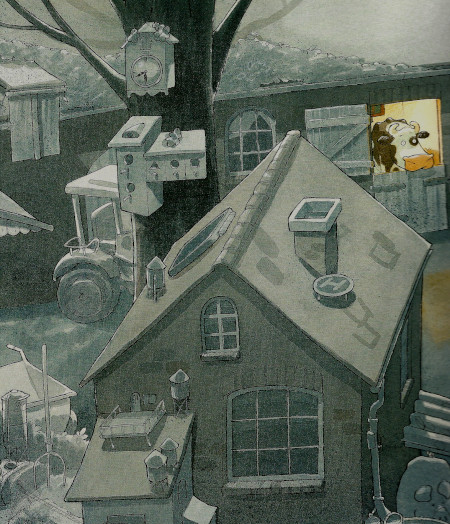 La mucca Carlotta non riesce a dormire