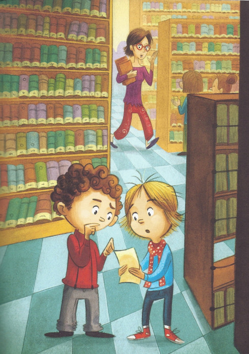 Mistero in biblioteca