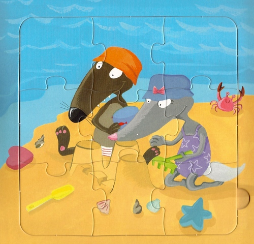 Il libro puzzle di Lupetto