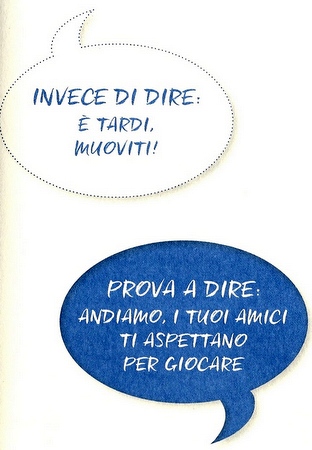 Invece di dire... Prova a dire... Invece di dire... Prova a dire...