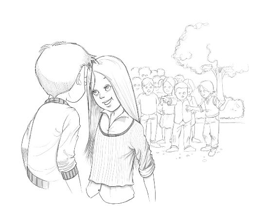 Niente baci, grazie!