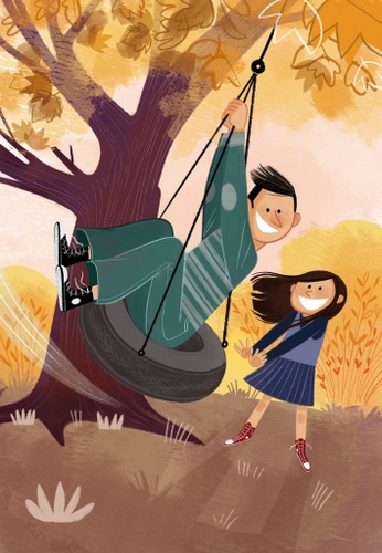 Sei troppo forte papà!