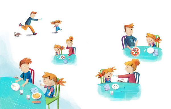 L'avventura di mangiare da soli