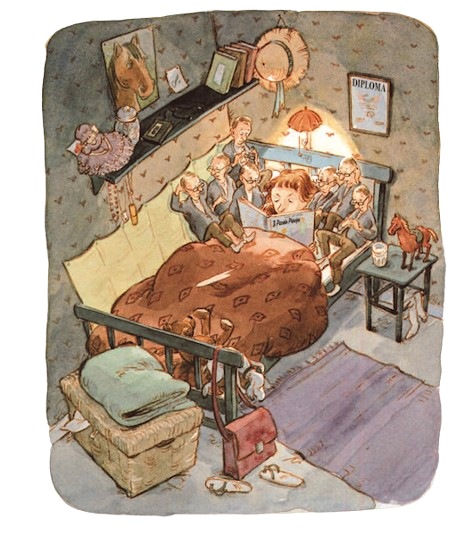 Else-Marie e i suoi piccoli papà