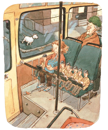 Else-Marie e i suoi piccoli papà