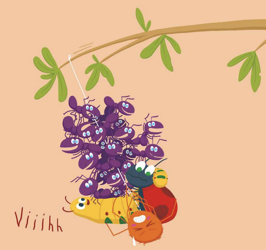 Evviva, un'altalena!