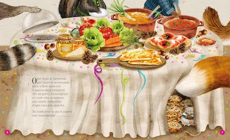 Carnevale nel bosco. Cerca e trova