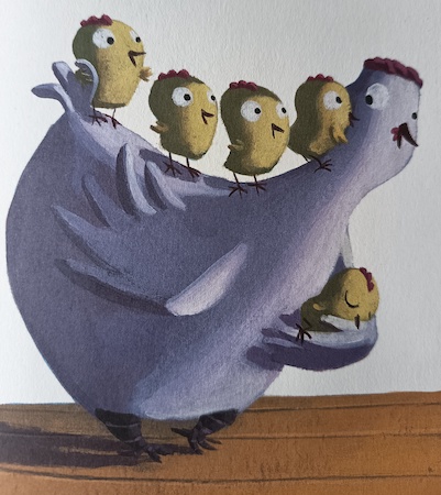 L'uccellino che bagnava il nido, Nonna Chioccia racconta di Christine Beigel, illustrazioni di Hervé Le Goff, Gribaudo, 2025