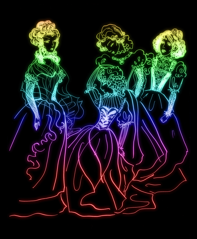tre principesse nere
