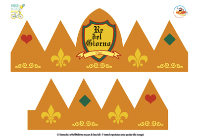 Corona festa del papà Corona festa del papà