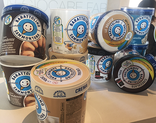 Barattolino gelato Sammontana