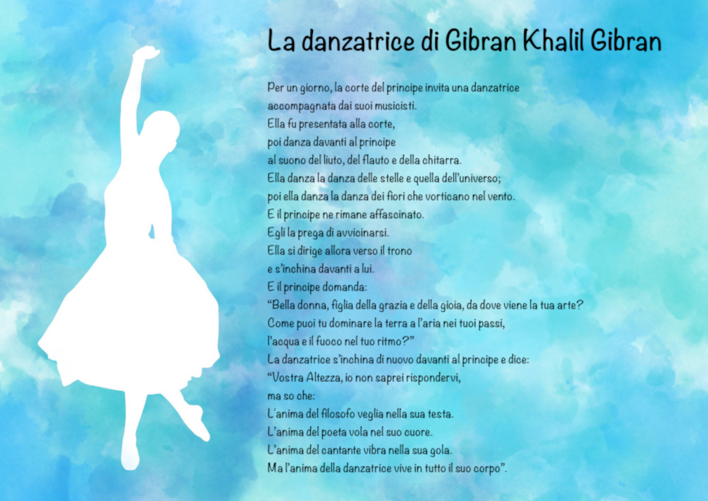 La danzatrice di Gibran Khalil Gibran 