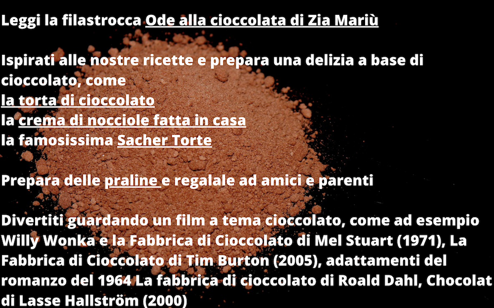 7 luglio: festeggiamo la Giornata Mondiale del Cioccolato