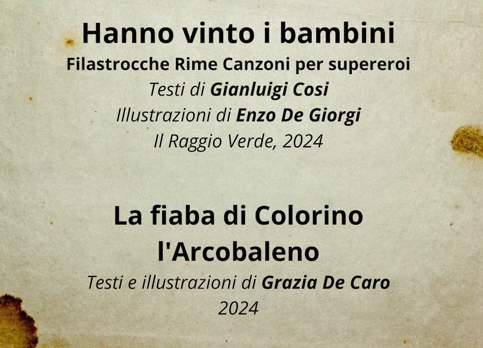 libri Cosi e De Caro